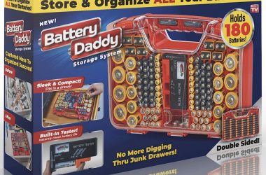 Battery Organizer Storage Case Only $10 (Reg. $20)!